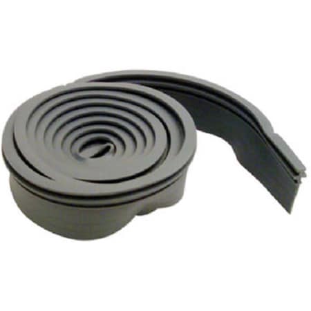 Lawnitator 19672 36 in. Gray Vinyl, Hinged Shower Door Sweep LA569270